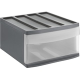 Rotho Schubladenbox Mono Systemix L 1 Schub anthrazit