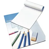 Rayher Hobby 8147900 Transparentpapier, A3, Block 25 Blatt, 80 g/m2, Transparentes,Mehrfarbig
