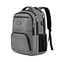 Rucksack Herren für Schule Laptop Rucksack 15,6 Zoll, Schulrucksack Jungen Teenager wasserdichte mit USB-Ladeanschluss Tablet für Universität, Reisen, Arbeit Rucksack