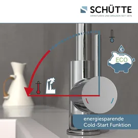 Schütte Sensor-Spültischarmatur Vital mit Herausziehbarem Auslauf Chrom