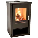 Verso Kaminofen Holz Theia Holzofen 9 kW Kamin Ofen Dauerbrandofen Werkstattofen Schwedenofen Hüttenofen Heizofen