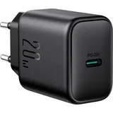Joyroom JR-TCF20 USB-C PD 20W Ladegerät Schwarz