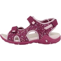 GEOX J Whinberry G Sandal,Dk Raspberry Pink,33 EU