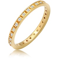 Elli DIAMONDS Verlobungsring Diamant (0.14 ct) 585 Gelbgold Ringe Damen