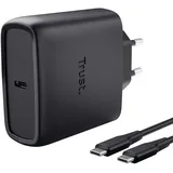 Trust Maxo 65W USB-C GaN Charger BLAC .