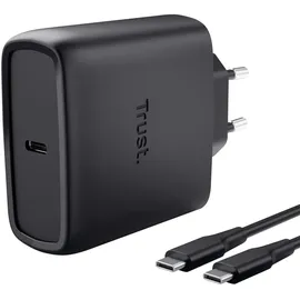 Trust Maxo 65W USB-C GaN CHARGER BLAC .