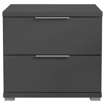 Die Möbelfundgrube Nachtschrank SMILLA 46 x 43 x 42 cm Grau