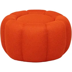 Hocker Flower in Meshstoff Orange