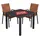 bene living Alicante Set 7-tlg. Terracotta