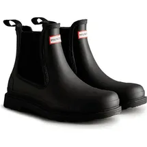 Hunter Commando Chelsea Boot Herren Schwarz 43