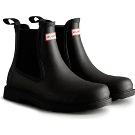 Hunter Commando Chelsea Boot Herren Schwarz 43