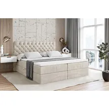 altdecor BOXI8 180 x 200 cm H4 Beige/Goldfarben