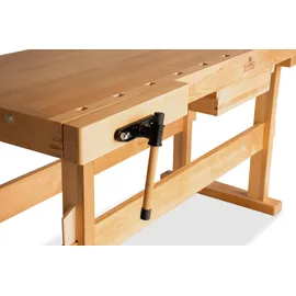 BAMATO Hobelbank Massivholz 68 kg