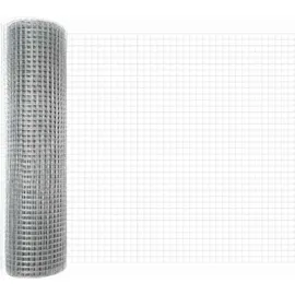 vidaXL Zaunpfosten 100 x 60 cm Silber/Stahl