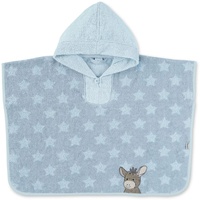 Sterntaler Badeponcho Emmi, Mittelblau