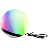 Müller-Licht Kugelleuchte Kunststoff, Metall 20 cm inkl. Akku, Solarzelle weiß