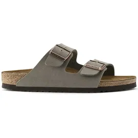 Birkenstock Arizona Birko-Flor Nubuk schmal stone 40