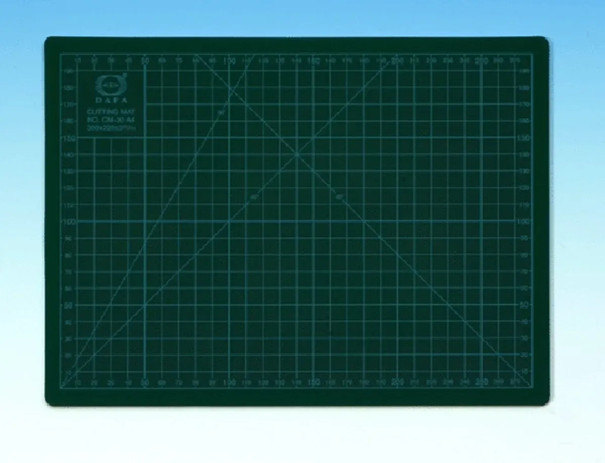 Preisvergleich Produktbild WEDO Schneideunterlage Cutting Mat 45 450x300x3mm grün