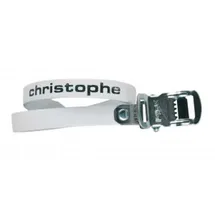 Zéfal zefal Christophe 516 Weiß 516 - klassischer Pedalriemen für sicheren Halt
