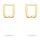 Liebeskind Berlin Creolen The Berlin Style gold Edelstahl unisize