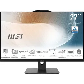 MSI All in One-PC Modern AM272P 1M-1096ES 27" Full HD IPS Intel Core 7 150U 1,5 GHz 16 GB RAM 500 GB SSD Windows 11