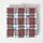 Homescapes MacDuff Bodenkissen 50 x 50 cm Rot