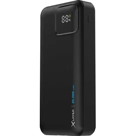 Xlayer Powerbank 20000 mAh Schwarz