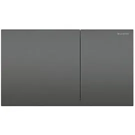 Geberit Sigma70 Betätigungsplatte Edelstahl schwarzchrom/gebürstet/easy-to-clean-beschichtet