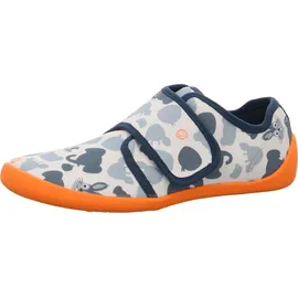 Affenzahn Hausschuh Baumwolle Movy Hase für Kinder, beige, 32 EU