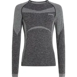 Protest Prtkombu Langarm-baselayer - Dark Grey Melange - XS-S