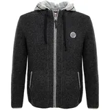 Spieth & Wensky Strickjacke ECHO in dunkelgrau | Gr.: 4XL