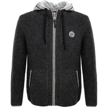 Spieth & Wensky Strickjacke ECHO in dunkelgrau | Gr.: 4XL