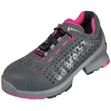 Uvex 1 Ladies Arbeitsschuhe - Sicherheitsschuhe S1 SRC ESD - Grau-Pink, Größe:42