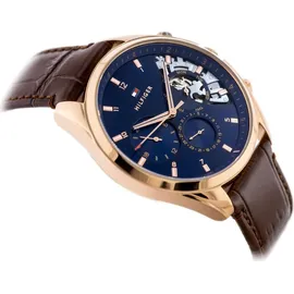 Tommy Hilfiger Baker 1710451 Herrenuhr - Gold/Dunkelblau