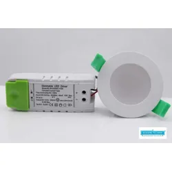 LED Downlight Einbaustrahler, 10W, IP44, klein und kompakt, weiß (LED farben: NW neutrallweiß)