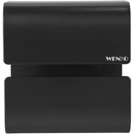 Wenko Toilettenpapierhalter Turbo -Loc Lizan schwarz
