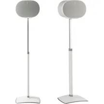 Sanus Systems Sanus WSSE3A2-W2 (1 Paar, Ständer, Höhenverstellbar), Lautsprecher Ständer + Wandmontage, Weiss