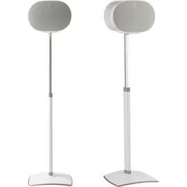 Sanus Systems Sanus WSSE3A2-W2 (1 Paar, Ständer, Höhenverstellbar), Lautsprecher Ständer + Wandmontage, Weiss
