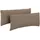 sit&more Polsterauflage 65 x 25 x 10 cm grau 2-tlg.