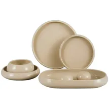 Almina Lissa Bonna Biscuit Kombiservice 27-tlg. beige/braun