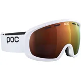 POC Fovea Mid Skibrille (Größe One Size, weiss)