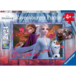 Ravensburger  5010 Puzzle Frostige Abenteuer 2 X 24 Teile 5010