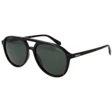 Polaroid PLD 4162/S Unisex-Sonnenbrille Vollrand Pilot Kunststoff-Gestell, braun