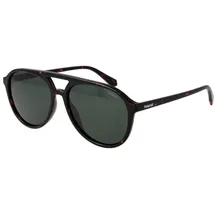 Polaroid PLD 4162/S Unisex-Sonnenbrille Vollrand Pilot Kunststoff-Gestell, braun