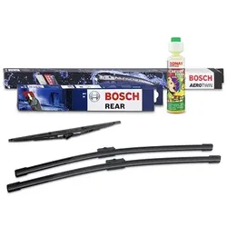 Bosch Wischer vorne +hinten +Scheibenreiniger für VW