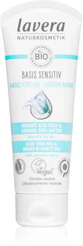 Lavera Basis Sensitiv Handcreme mit Aloe Vera 75 ml
