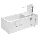 HAK Badewanne mit Tür/Seniorenbadewanne 169,5x70cm Ausführung Links