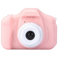 Haiaveng Mini-Digitalkamera für Kinder, Kinder Kamera Kinderkamera (Wiederaufladbare Kinder Kamera,mit einer 32G Speicherkarte geliefert) rosa