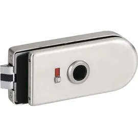 Hermat Hermat, - Glastürschloss Venezia 6016F Alu.VA ma (60) wc Drückerposition hinten