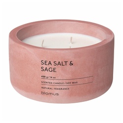 blomus Duftkerze FRAGA Sea Salt & Sage XL rosa
